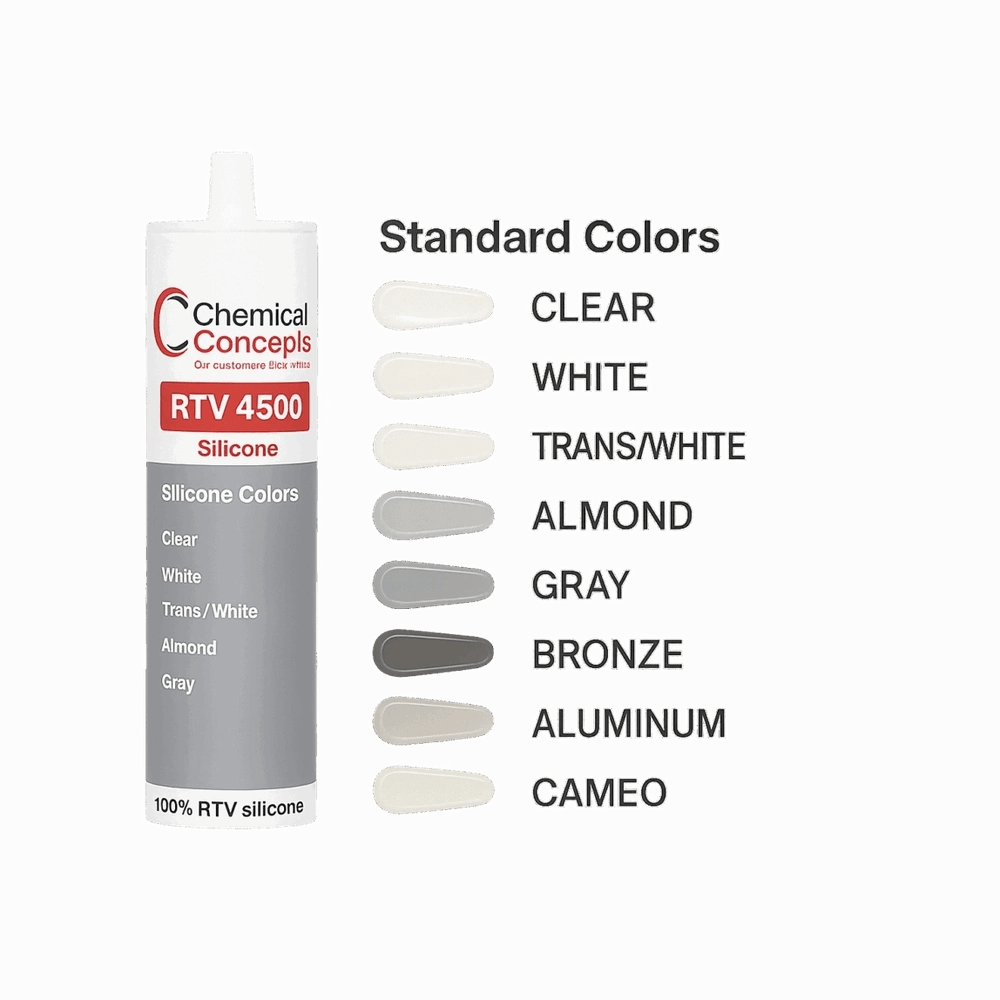 Chem-Set RTV4500 100% Silicone – Specialty Colors Chem-Set