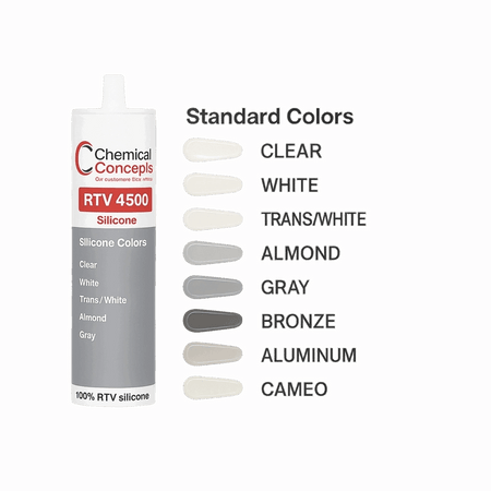 Chem-Set RTV4500 100% Silicone – Specialty Colors Chem-Set