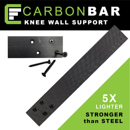 CarbonBar™ Knee Wall Bracket CarbonBar