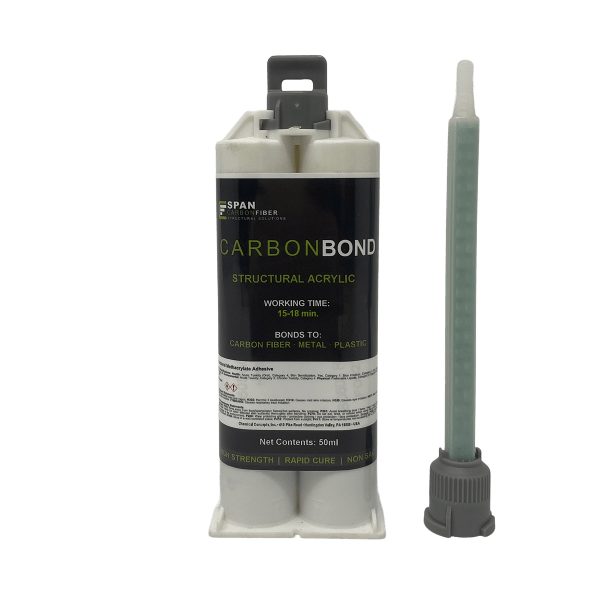 CarbonBond Structural Acrylic Adhesive – Black CarbonBond