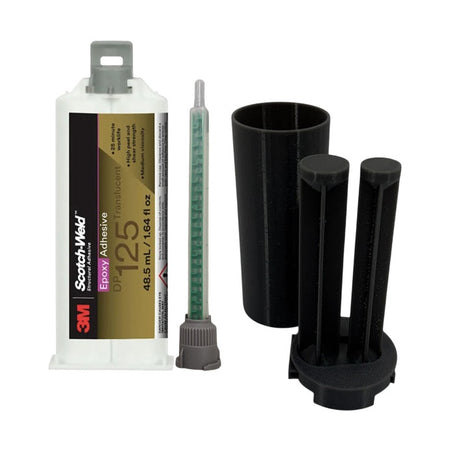 3M Scotch-Weld DP125 Gray Flexible Temp Resistant 25-Minute Set Epoxy Plastics, Ceramics, Wood & Metals 3M Scotch-Weld