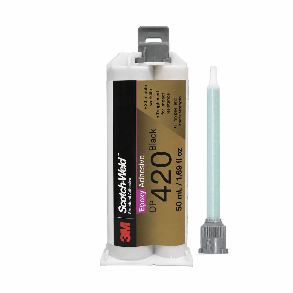 3M ScotchWeld DP420 Black 20-Minute Toughened Epoxy Adhesive 3M Scotch-Weld