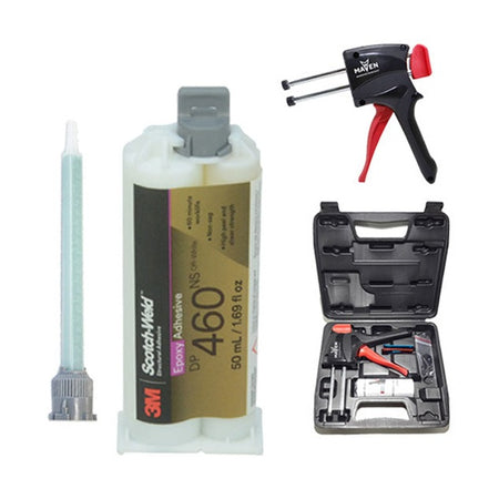 3M ScotchWeld DP460NS NonSag Off-White 60-Minute Toughened Epoxy Adhesive 3M Scotch-Weld