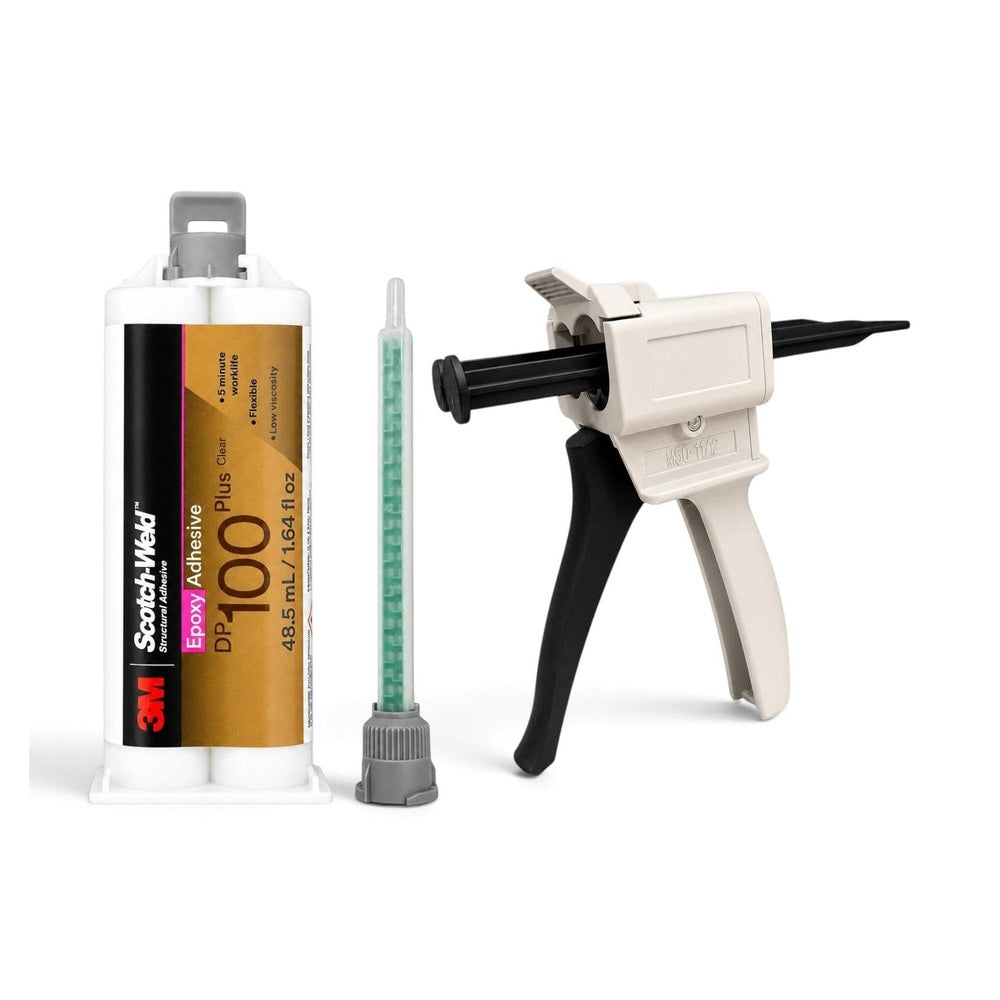 3M Scotch-Weld DP100 Plus Clear - 4 Minute Flexible Fast Set Epoxy 3M Scotch-Weld