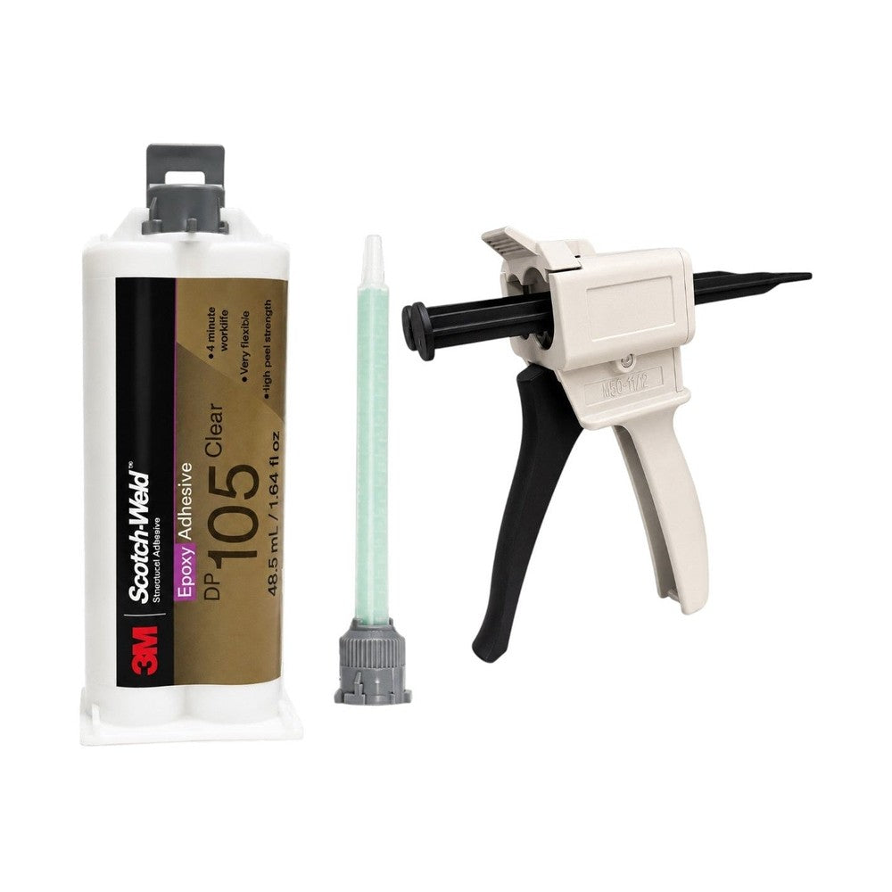 3M Scotch-Weld DP105 Clear - 4 Minute Extra-Flexible Fast Set Epoxy 3M Scotch-Weld