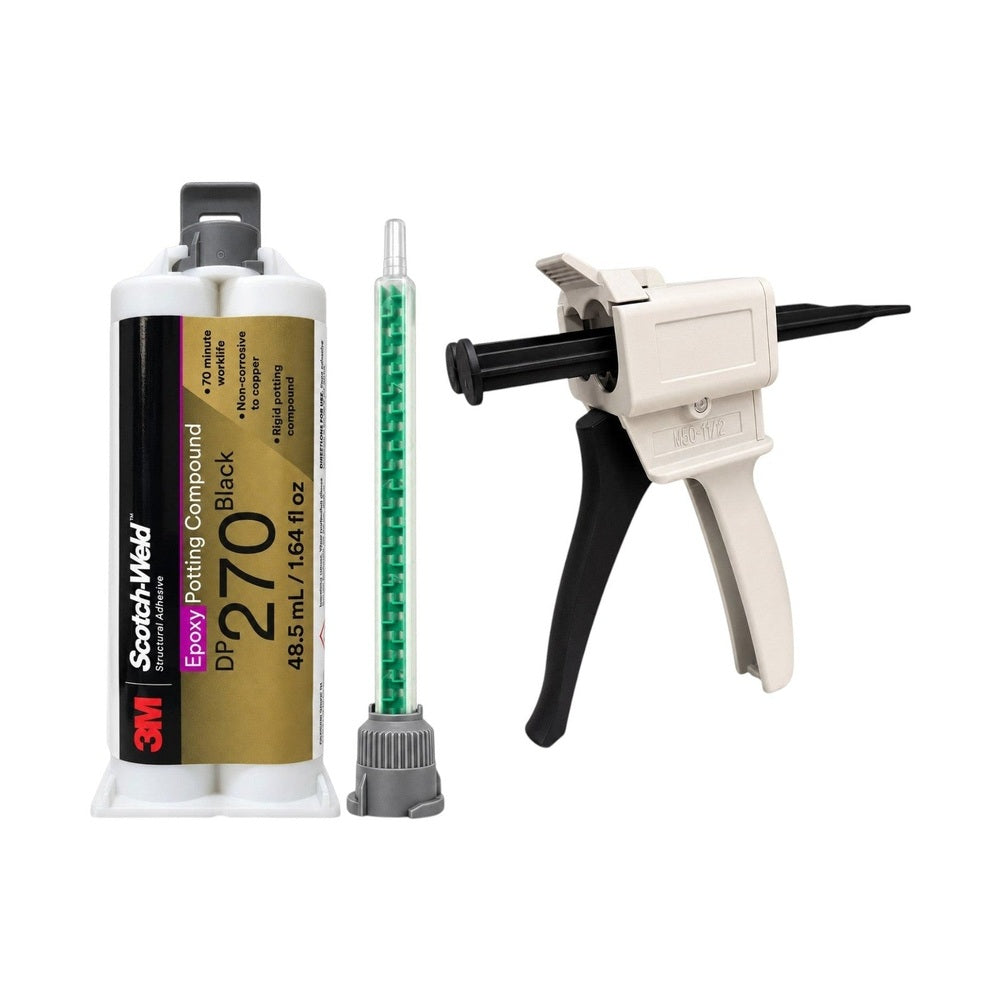 3M ScotchWeld DP270 Black 60-Minute Electric & Thermal Resistant Epoxy 3M Scotch-Weld
