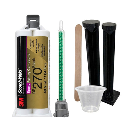 3M ScotchWeld DP270 Black 60-Minute Electric & Thermal Resistant Epoxy 3M Scotch-Weld