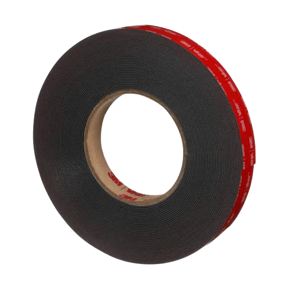 3M VHB 5952 Black High Bond Tape – 45 mil double-sided acrylic foam for powder coat, metal, glass and plastic bonding