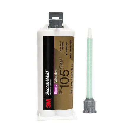 3M Scotch-Weld DP105 Clear - 4 Minute Extra-Flexible Fast Set Epoxy 3M Scotch-Weld