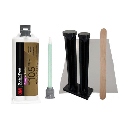 3M Scotch-Weld DP105 Clear - 4 Minute Extra-Flexible Fast Set Epoxy 3M Scotch-Weld