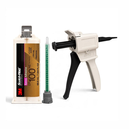 3M Scotch-Weld DP100NS Translucent - 5 Minute Flexible Non-Sag Fast Set Epoxy 3M Scotch-Weld