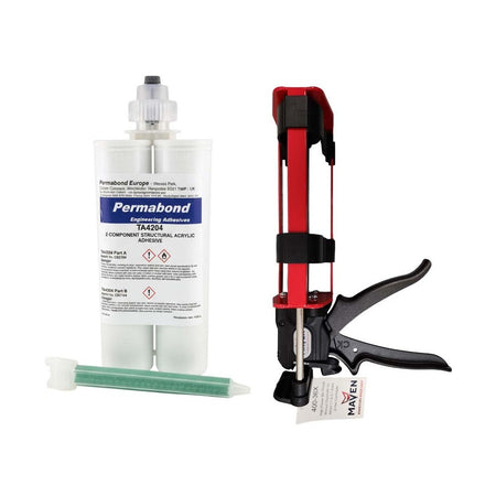 Permabond TA4204 Cartridge 1:1 Toughened Acrylic Adhesive Permabond