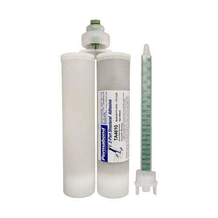 Permabond TA4610 Polyolefin PE, PP , Teflon PTFE & Rubber Bonder Thick Gel 12-15 min Acrylic MMA Adhesive Off-White Permabond