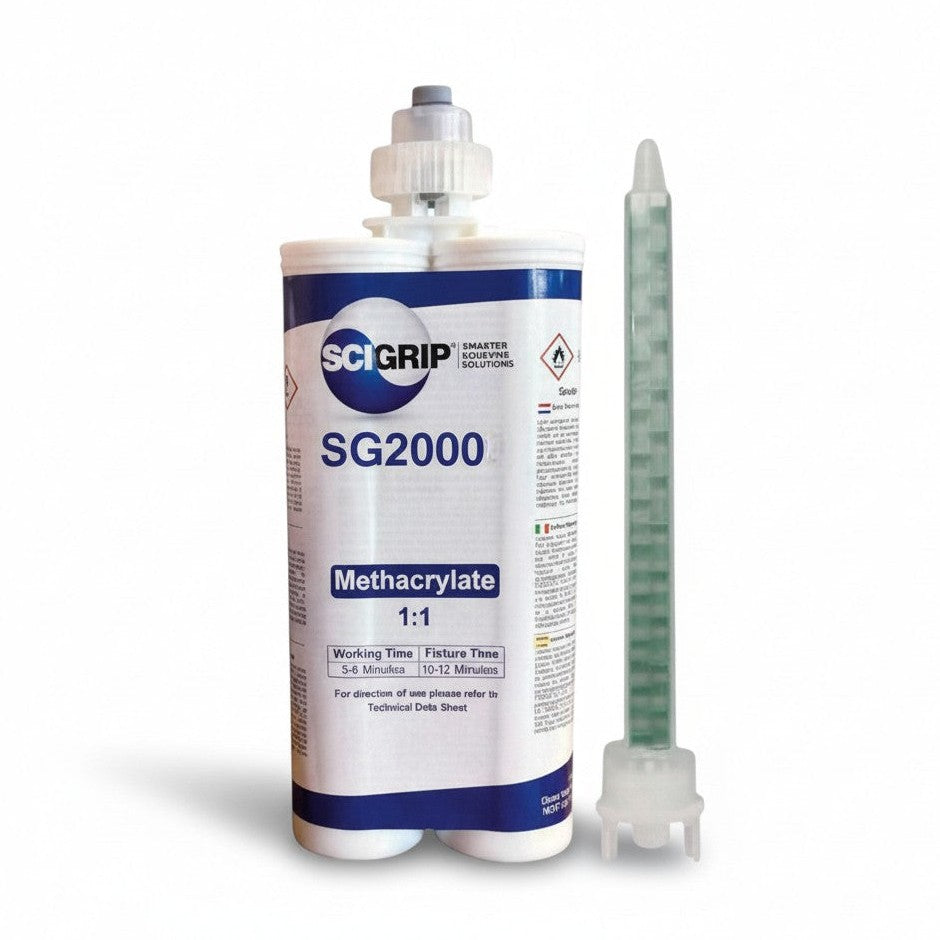 SG2000 Extended Work-Life Impact Resistant 1:1 Methacrylate Structural Adhesive SciGrip