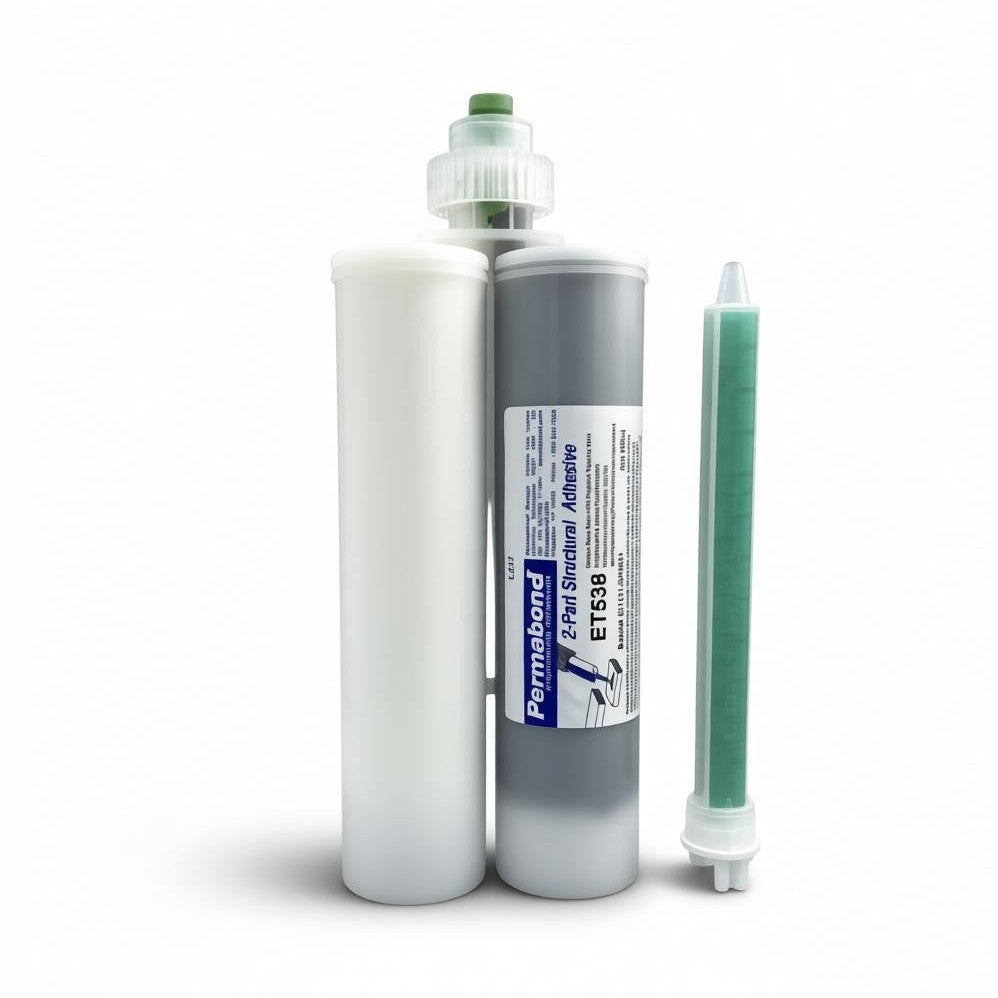 Permabond ET538 1:1 Ratio Slow Set 120 - 150 min Gray color Two-Part Epoxy Adhesive Permabond