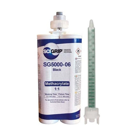 SciGrip SG5000 Black Mold Repair Compound Rapid-Cure 1:1 MMA Methacrylate Adhesive SciGrip
