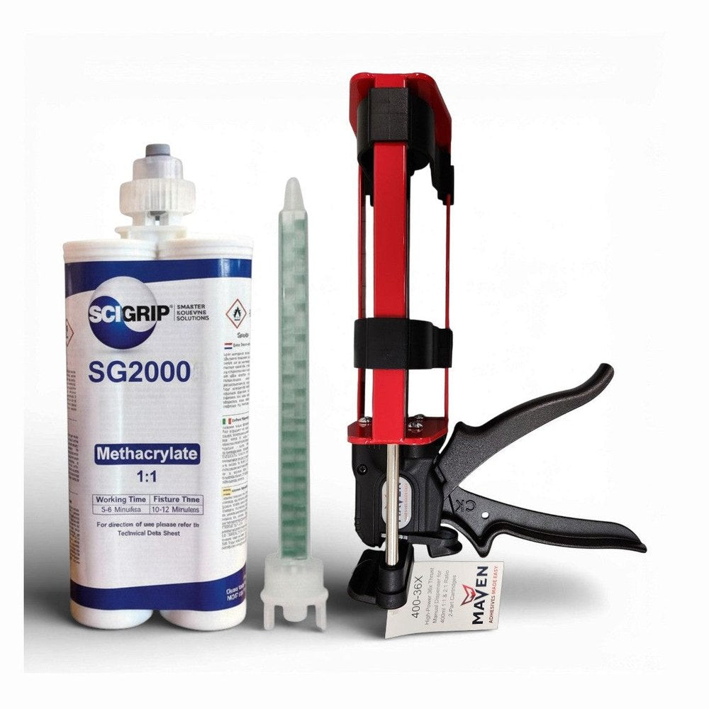 SG2000 Extended Work-Life Impact Resistant 1:1 Methacrylate Structural Adhesive SciGrip