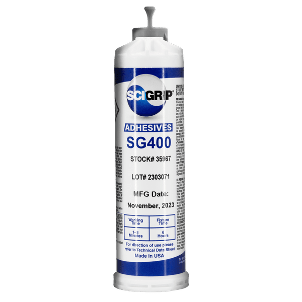 SciGrip SG400-LSE 50ml Polyolefin & Soft Plastics Bonder for Low Surface Energy materials MMA Methacrylate Adhesive 35967