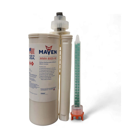 Maven MMA8005 Polyolefin Bonder Bonds Polyethylene, Polypropylene& Nylon High Strength MMA Adhesive Perigee Direct