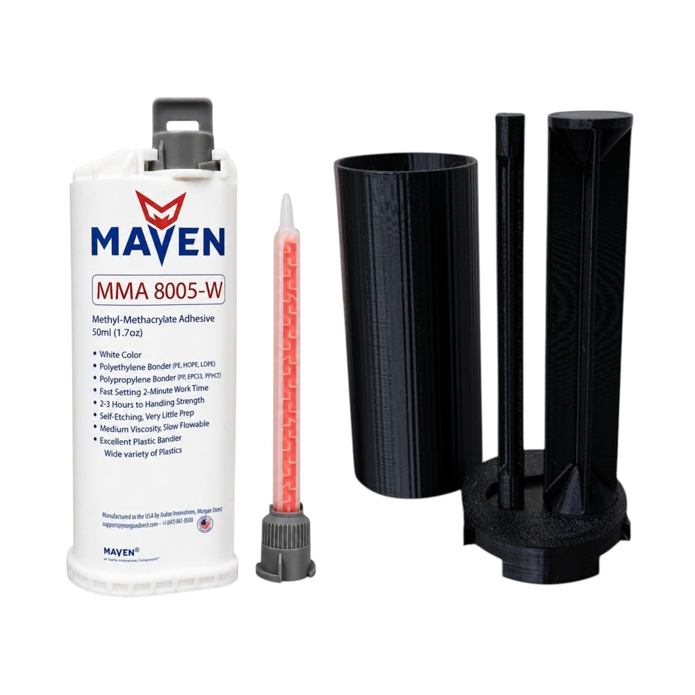 Maven MMA8005 Polyolefin Bonder Bonds Polyethylene, Polypropylene& Nylon High Strength MMA Adhesive Perigee Direct
