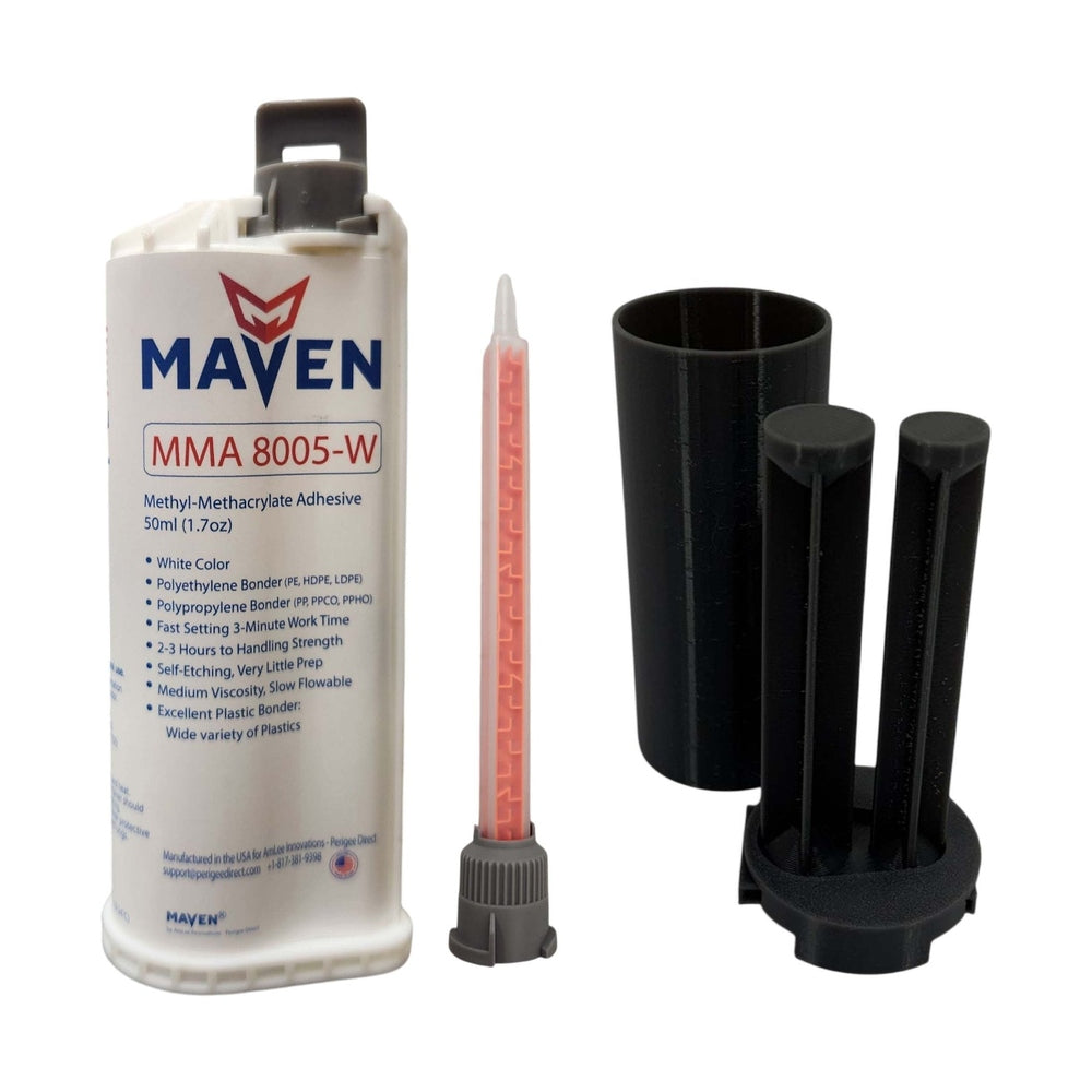 Maven MMA8005 Polyolefin Bonder Bonds Polyethylene, Polypropylene& Nylon High Strength MMA Adhesive Perigee Direct