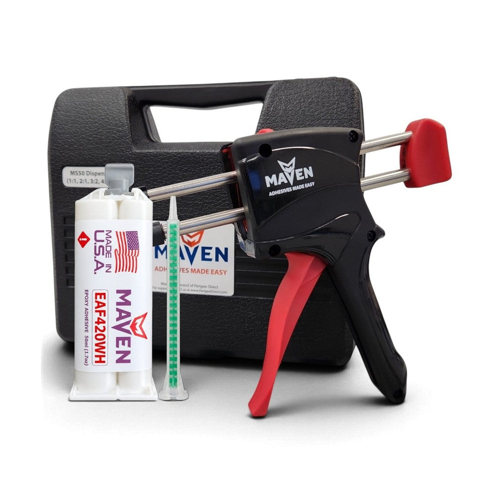 Maven EAF420 Off-White - Medium Set 20 Minute Epoxy Off-White - Toughened Temp Resistant 20-Minute Set Carbon Fiber, Plastic & Metal Maven Adhesives