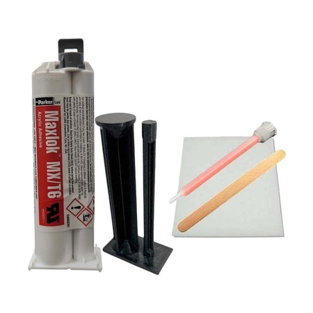 LORD Maxlok T6 MX 3019632 4:1 Ratio Fast set 6-9 min Acrylic Adhesive non-sagging, and resistance to temperature, moisture, solvents Lord