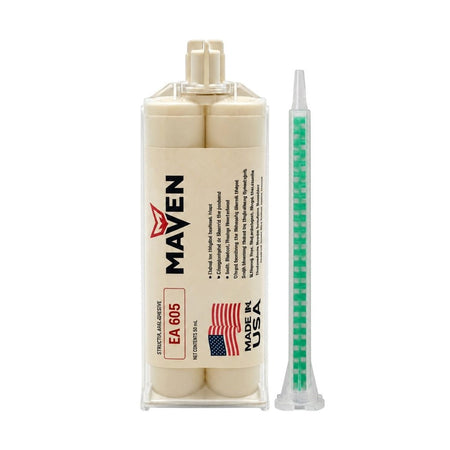 Maven Epoxy EA 605 aka EA 555 - Fast Set 5-Min Steel Filled-Medium Viscosity-Metallic Gray Epoxy-1:1 ratio Maven Adhesives