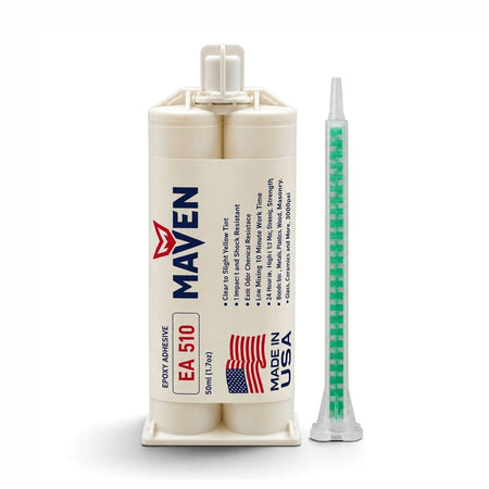 Maven EA510 10-Minute Epoxy Chemical Resistant Medium Viscosity Adhesive Direct substiture for Devcon 10 Minute 14251 Maven Adhesives