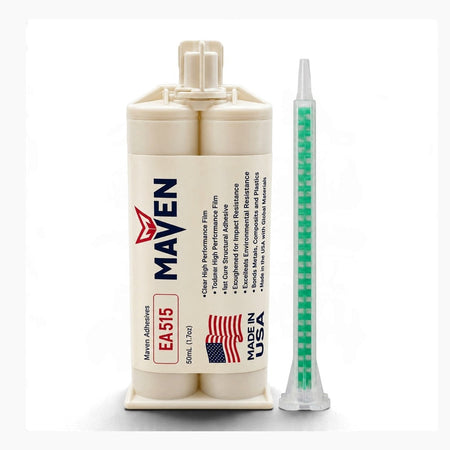 Maven Epoxy EA 515 - Medium Set 15-20 -Min Epoxy-Medium-Thin Viscosity Translucent Clear-1:1 ratio Maven Adhesives