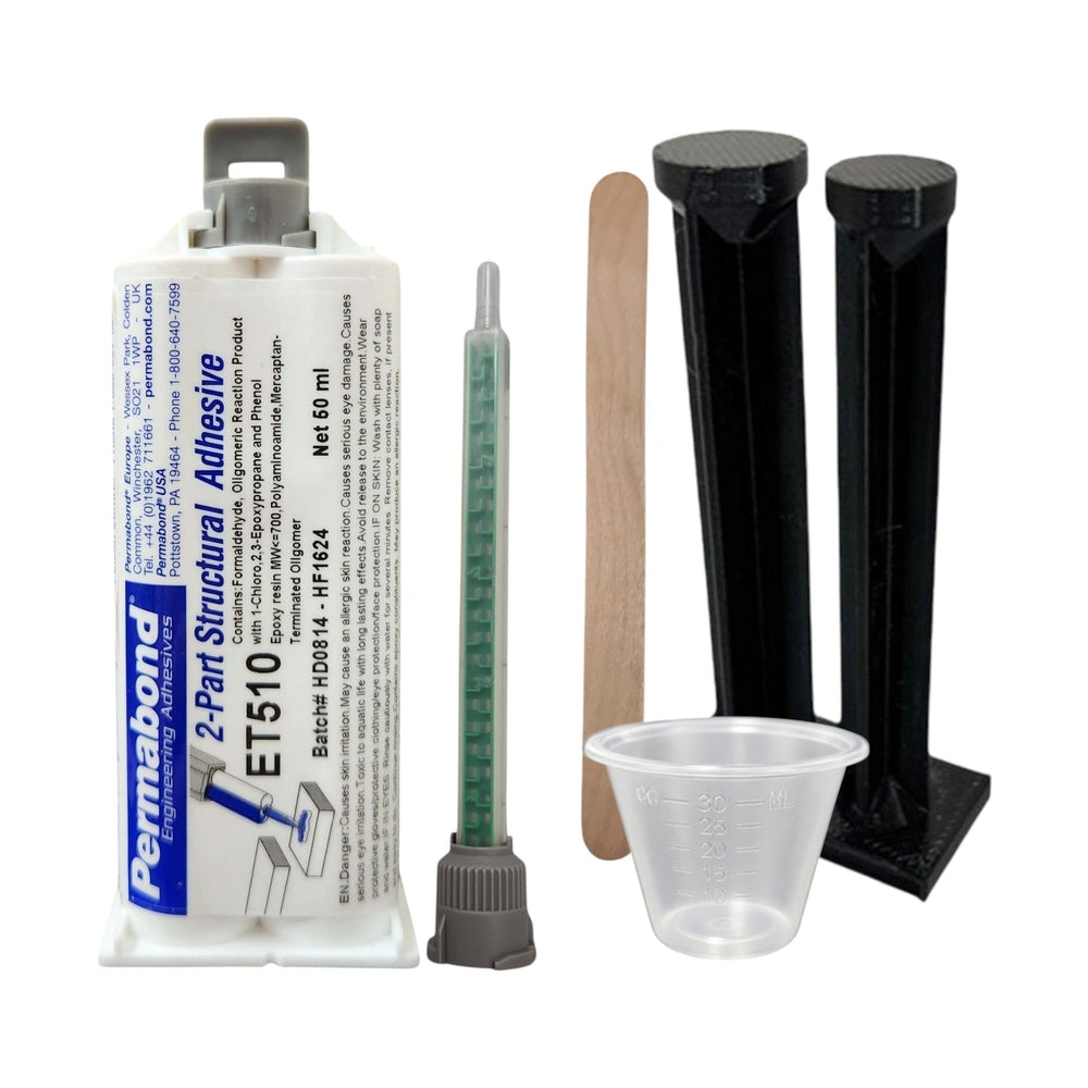PERMABOND ET510 Medium Set 10 - Flexible Toughened Epoxy Adhesive Cartridges & Accessories Permabond