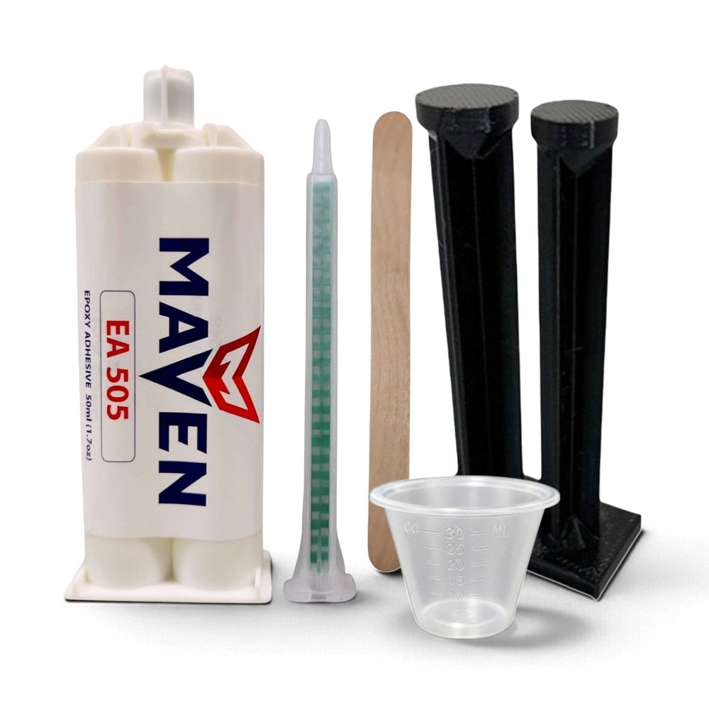 Maven Epoxy EA 505 - Fast Set 5-Min Epoxy-Thin-Medium Viscosity Translucent Clear-1:1 ratio Maven Adhesives