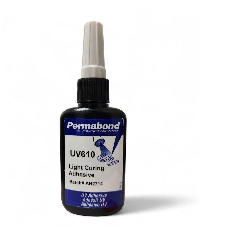 Permabond UV610 UV translucent glue for Glass and Metals Permabond