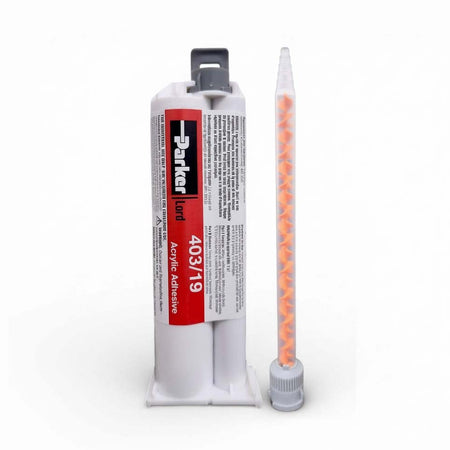 LORD 403/19 Super Fast Set 2-4 minute, Thick Gel, Low Temperature Resistant, Non-Sag acrylic adhesives Lord