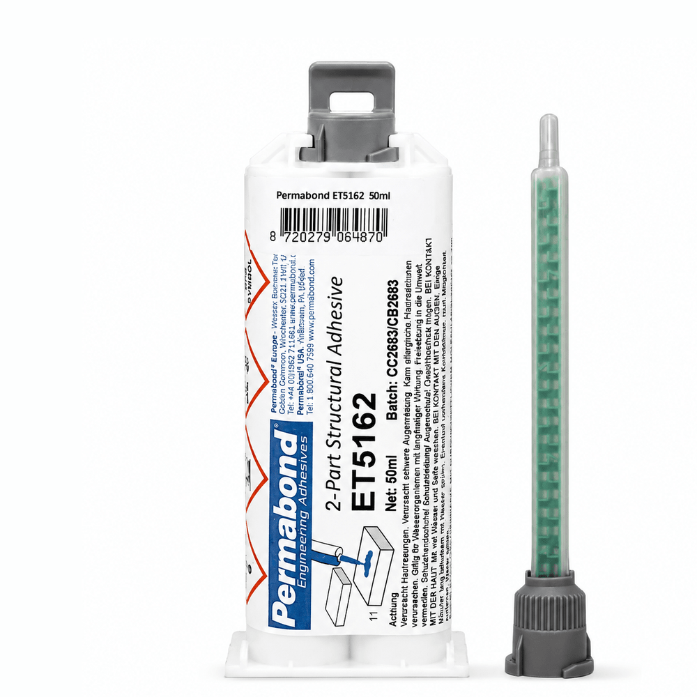Permabond ET5162 Temperature Resistant Food-Safe 2:1 Epoxy Adhesive – FDA Compliant, High-Strength Stainless Steel Bonding Permabond