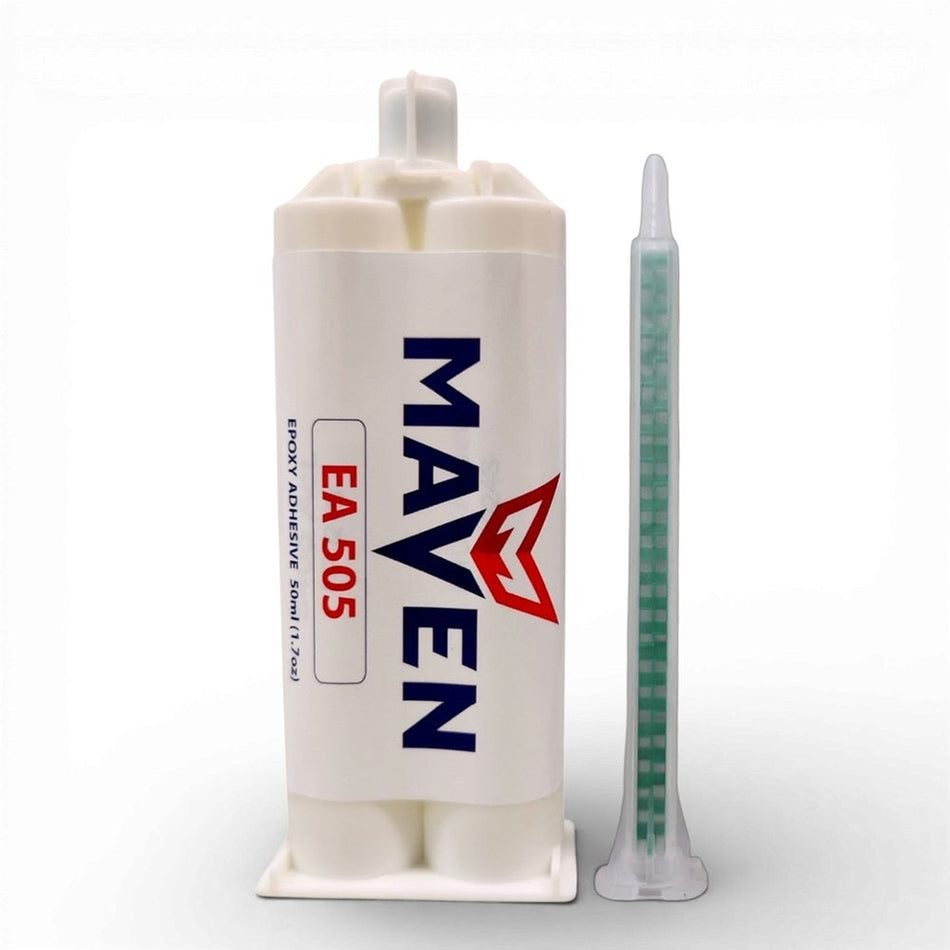 Maven Epoxy EA 505 - Fast Set 5-Min Epoxy-Thin-Medium Viscosity Translucent Clear-1:1 ratio Maven Adhesives