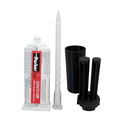 LORD 320/310-B Black Rubber Bonder Epoxy Adhesive Slow Set 30-60 min PerigeeDirect