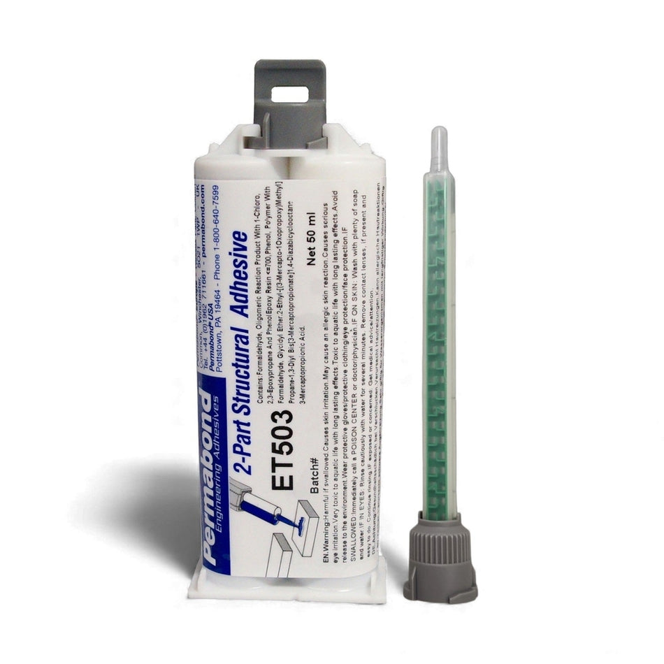 Permabond ET503 5 minute fast-setting cold-temperature curing water and humidity resistant epoxy adhesive PERMABOND