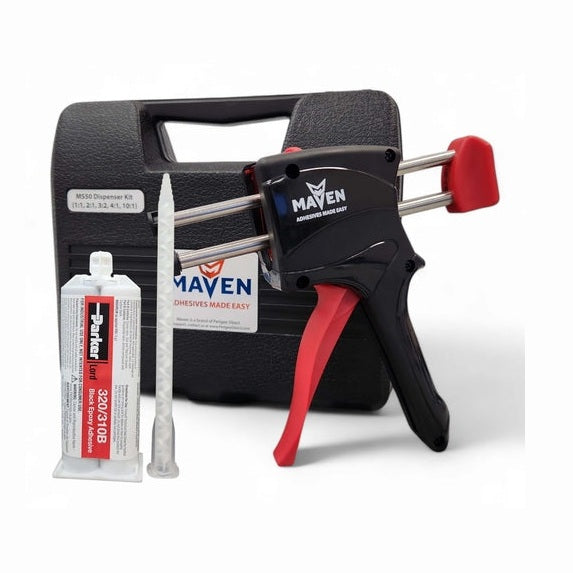 LORD 320/310-B Black Rubber Bonder Epoxy Adhesive Slow Set 30-60 min PerigeeDirect