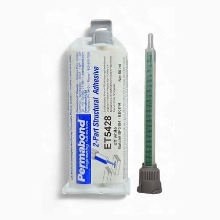 PERMABOND ET5428 Medium Set 10 - 20 min Two Component Epoxy Cream Cartridges & Accessories PerigeeDirect