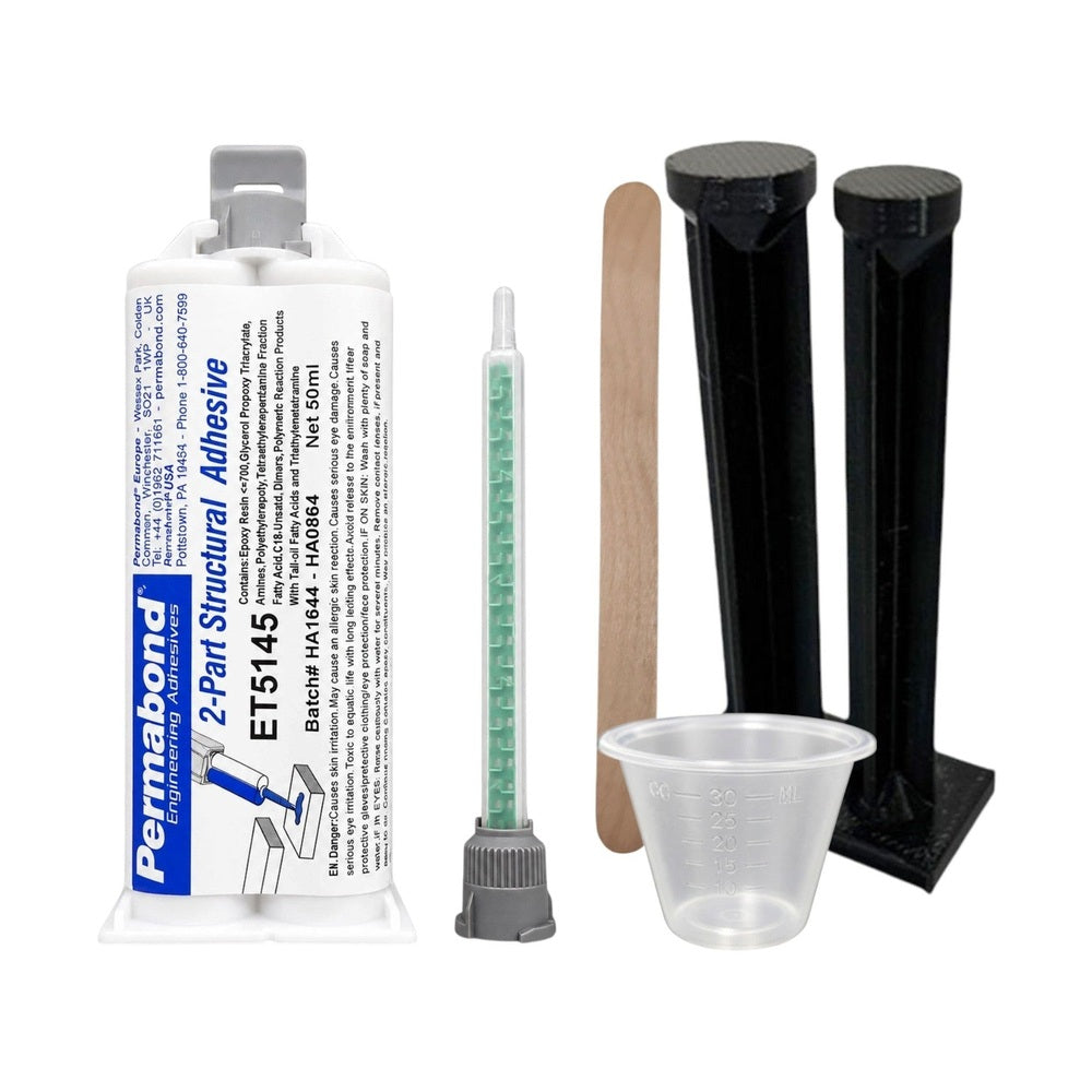 Permabond ET5145 Slow Set 50 - 80 min Food Grade Epoxy Gray Thick Gel Permabond
