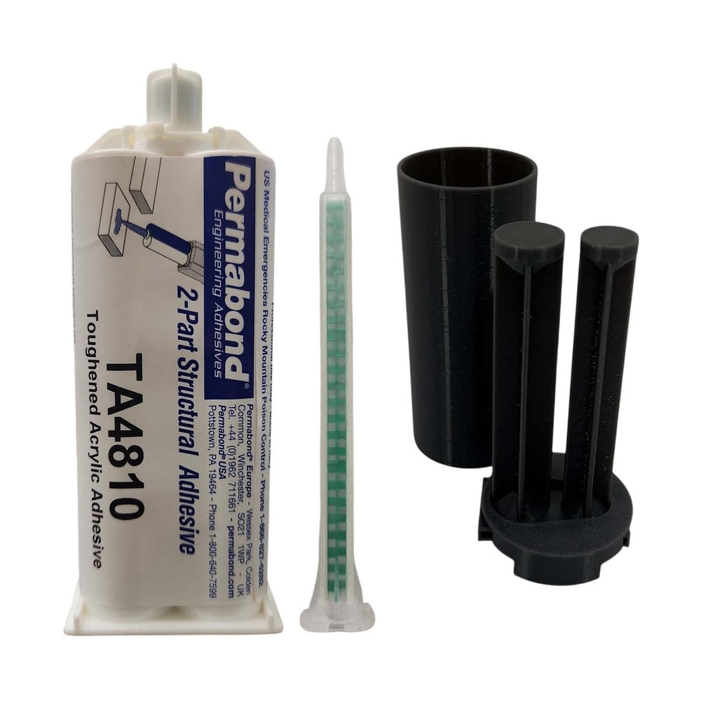 Permabond TA4810 Fast Set 4-6 min No-Primer Metals & Plastics Acrylic Adhesive 50ml And 400ml Permabond