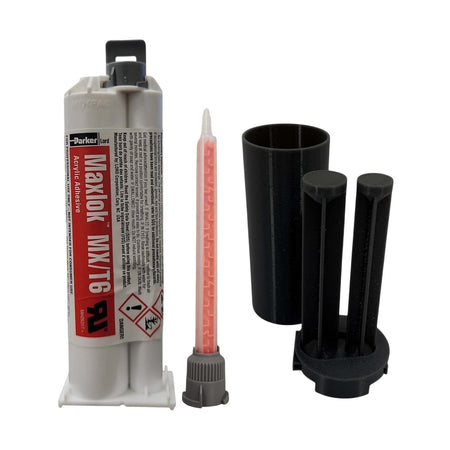 LORD Maxlok T6 MX 3019632 4:1 Ratio Fast set 6-9 min Acrylic Adhesive non-sagging, and resistance to temperature, moisture, solvents Lord