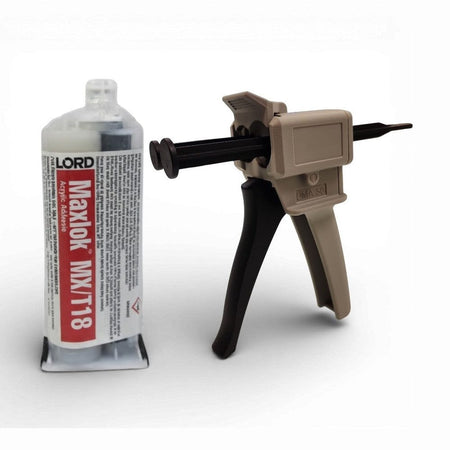 LORD Maxlok T18 MX 4:1 Ratio Medium Set 18-24 min Acrylic Adhesive non-sagging, and resistance to temperature Lord