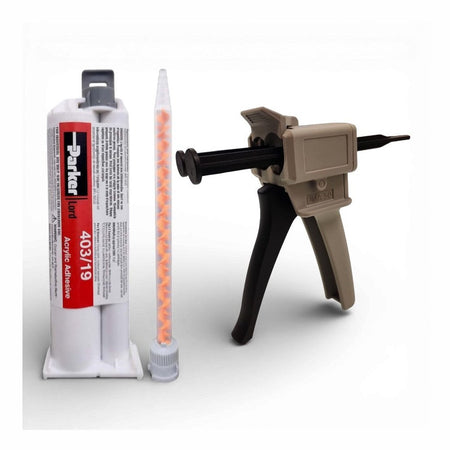 LORD 403/19 Super Fast Set 2-4 minute, Thick Gel, Low Temperature Resistant, Non-Sag acrylic adhesives Lord