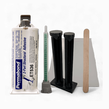 PERMABOND ET536 Slow Set 50 - 80 min Dark Gray High Strength Chemical Resistant Epoxy Permabond