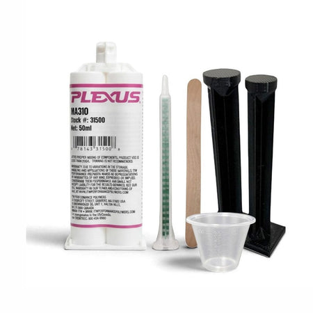 Plexus MA310 Structural MMA Marine Adhesive, 1:1 for Plastics, Metals and Composites Plexus