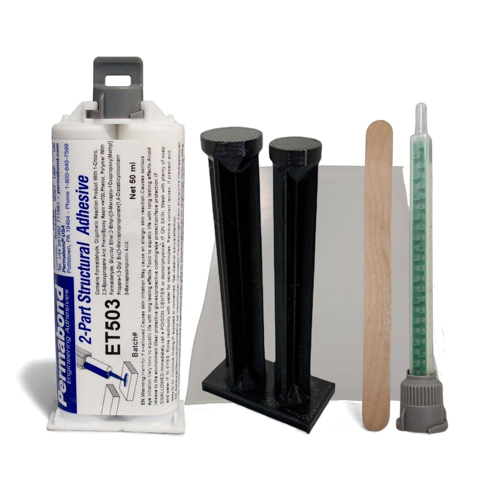 Permabond ET503 5 minute fast-setting cold-temperature curing water and humidity resistant epoxy adhesive PERMABOND