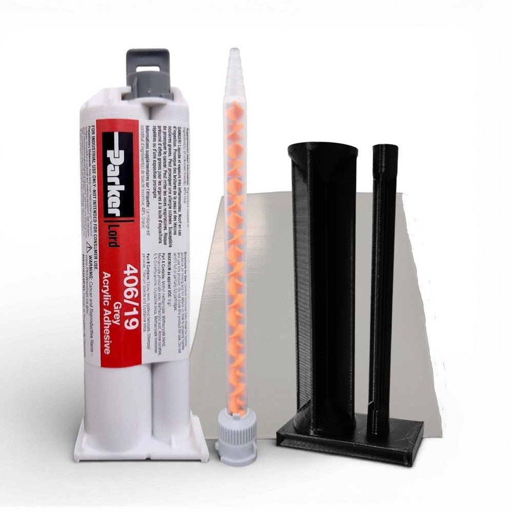 LORD 406/19 Fast Setting 4-6 Minute Temperature Resistant, Non-Sag acrylic adhesives Lord