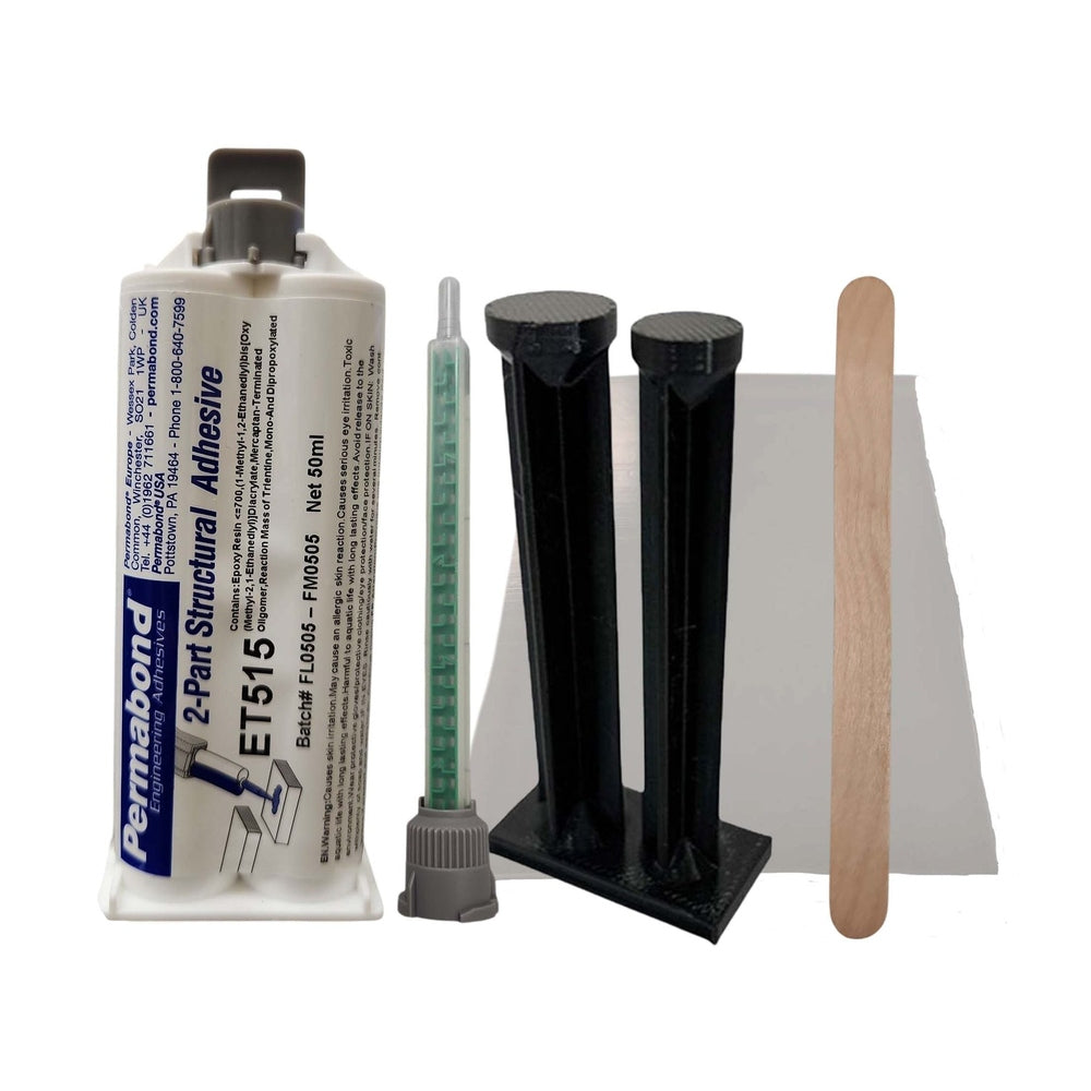 Permabond ET515 1:1-Ratio Medium Set 10 - 20 min Two-Part Epoxy Adhesive Cartridges and Accessories Permabond